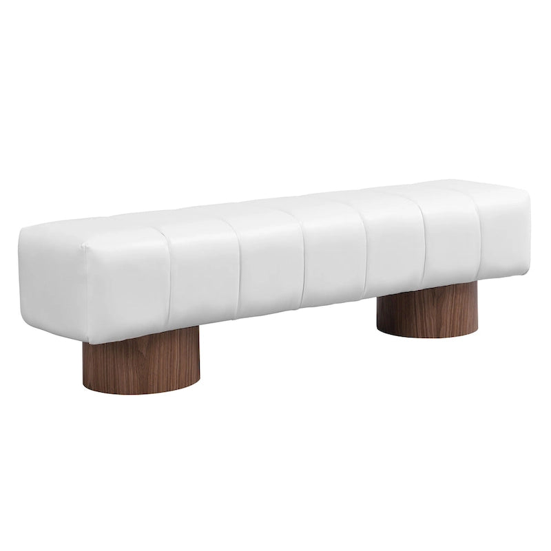 64" Upholstered Bench, No Assembly Required