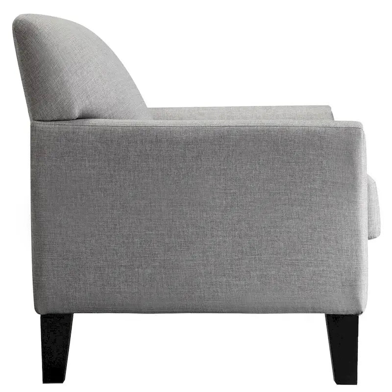 Transitional Sofa with Flared Arms & Removable Cushions