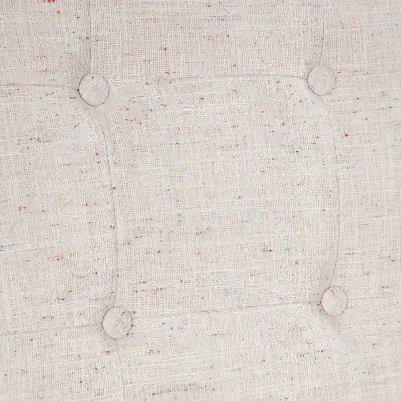 Button Tufted Accent Chair with Hidden Under-Seat Storage