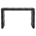 Rattan Woven Console Table