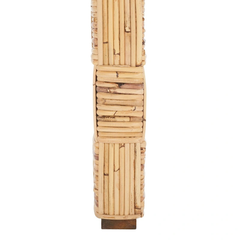 Rattan Woven Console Table