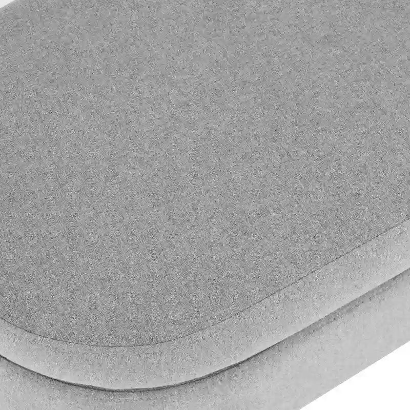 Upholstered Storage Bench with Solid Wood Legs